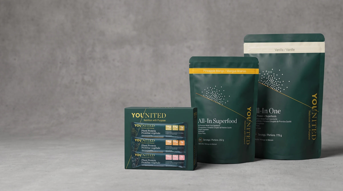 Greens, Superfoods, Plant Protein Powders & Bars — Younited Wellness