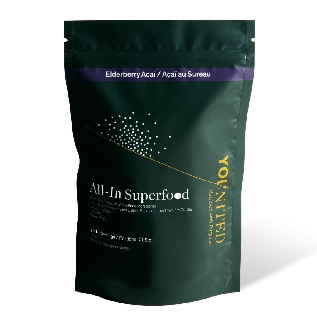 Younited Wellness Elderberry Acai All-In Superfood - 5 FLAVOURS TO CHOOSE FROM