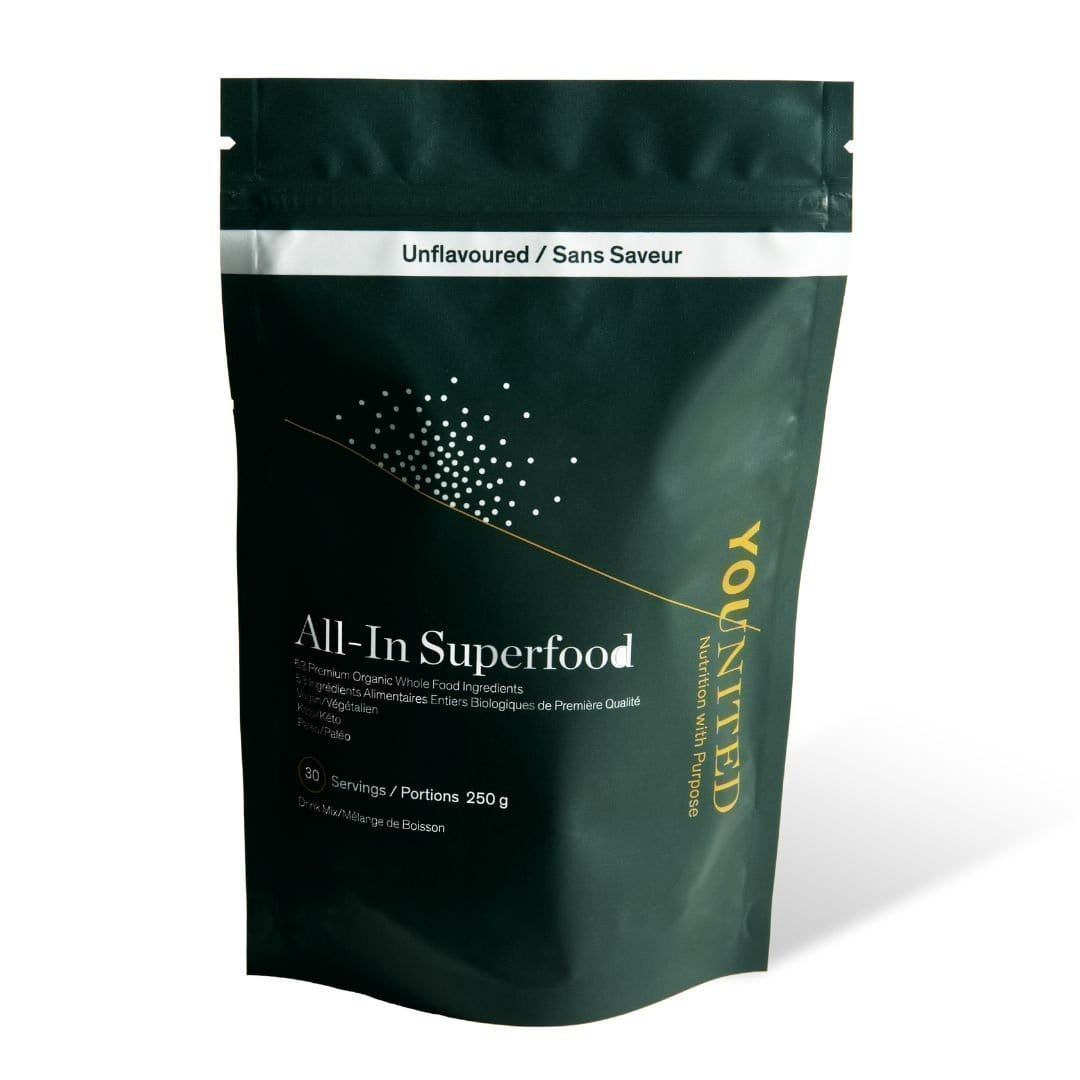 Younited Wellness Unflavoured/Unsweetened All-In Superfood - 5 FLAVOURS TO CHOOSE FROM
